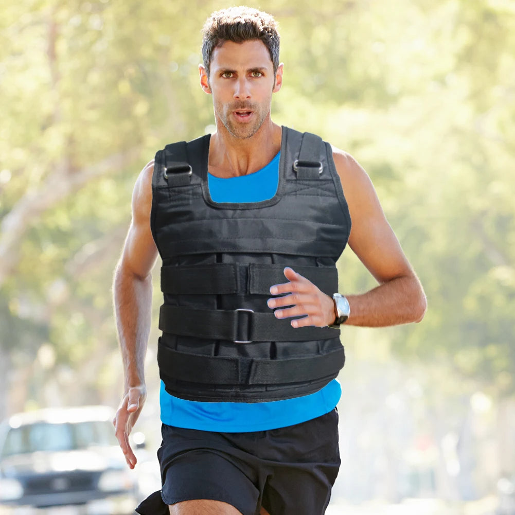 Adjustable Weighted Vest for Running, Walking and Workouts