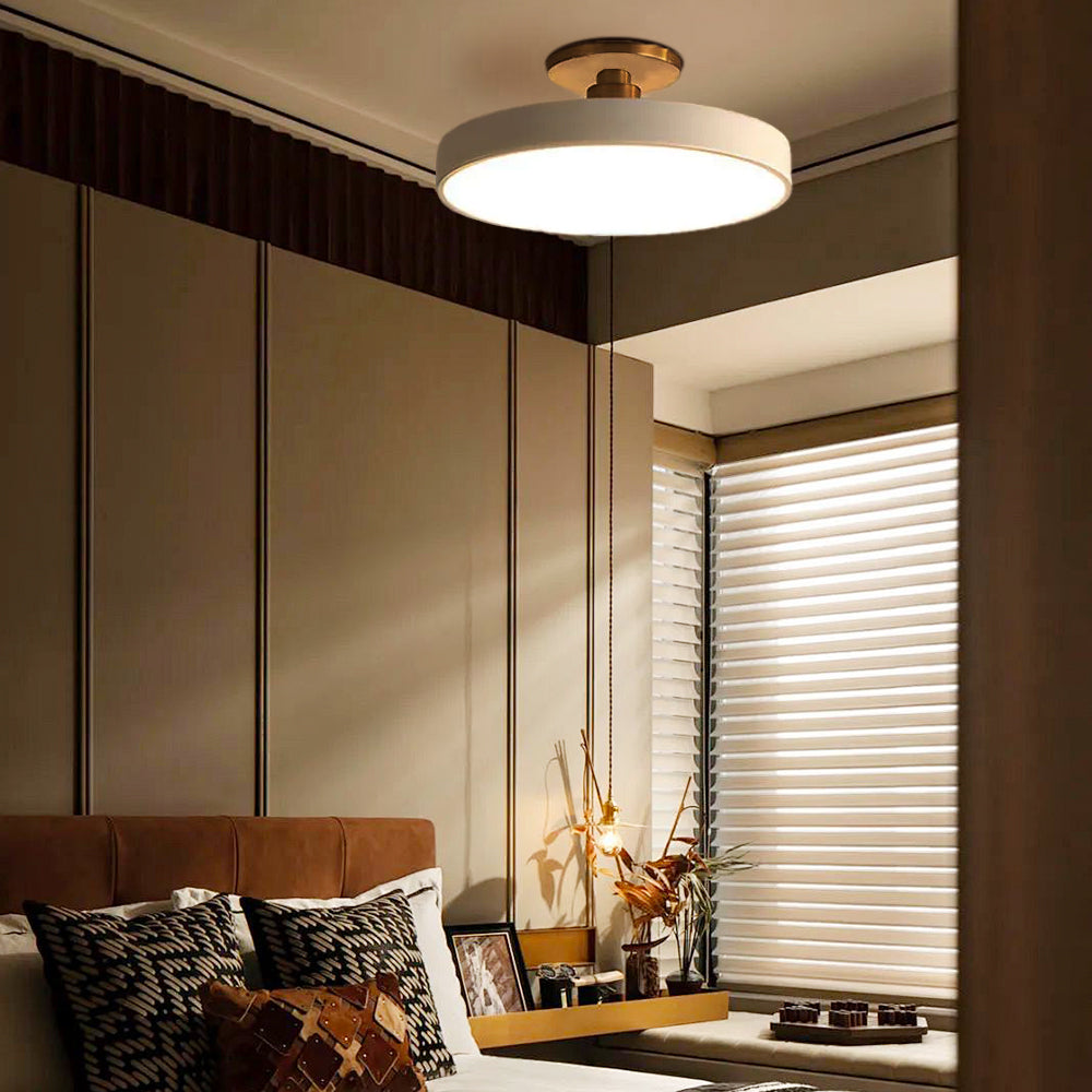 Nordic Round Flush Mount Ceiling Light