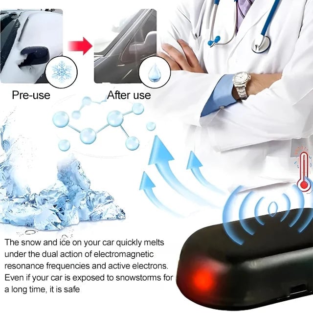 Electromagnetic Snow Removal Device