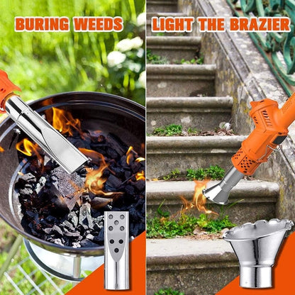 3-in-1 Electric Weed Burner Killer with Adjustable Temperature – Powerful Garden Weed Removal Tool for Efficient, Eco-Friendly Weed Control
