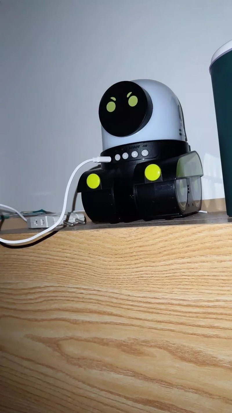 3-in-1 Robot Night Light, Star Projector & Bluetooth Speaker with Rotating Light with Music, Safe for Ages 1+