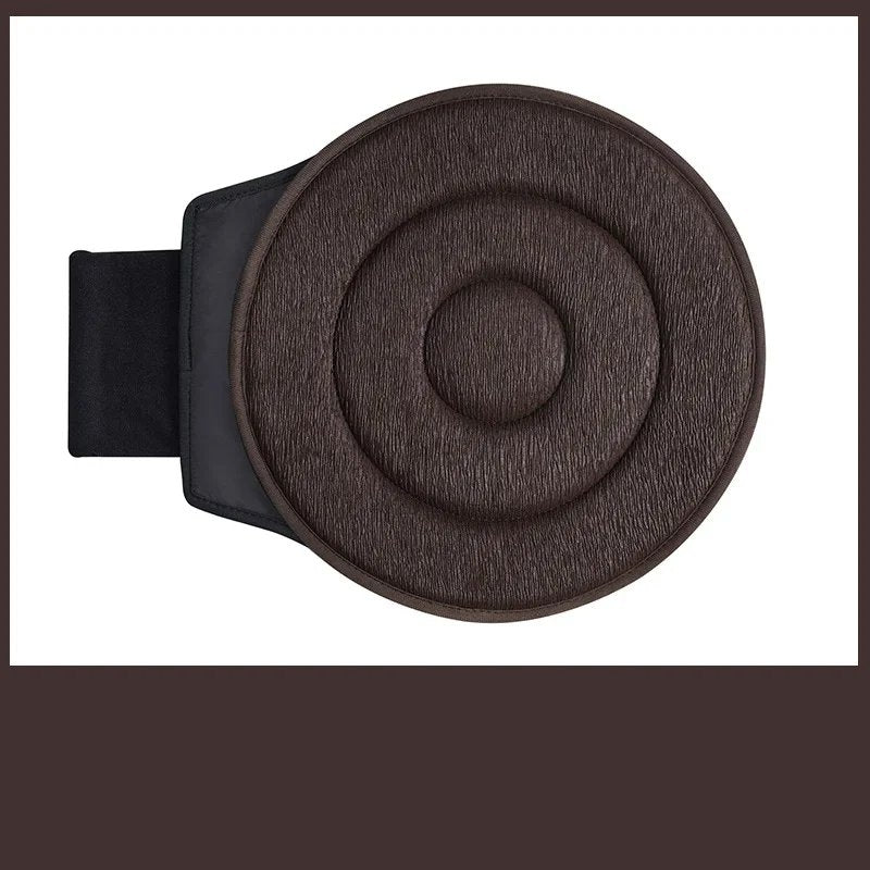 360-Degree Car Swivel Seat Cushion with Memory Foam Support, Comfortable & Breathable Material