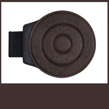 360-Degree Car Swivel Seat Cushion with Memory Foam Support, Comfortable & Breathable Material
