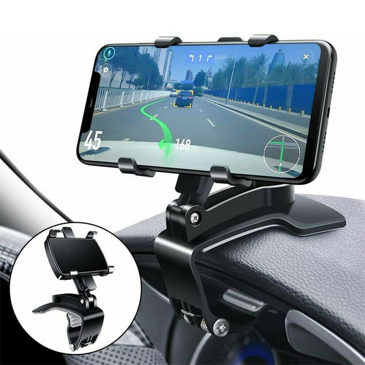360 Degree Rotation Dashboard Phone Holder, Multipurpose Car Smartphones Mount Cell Mount Stand Suitable for 4 to 7 inch