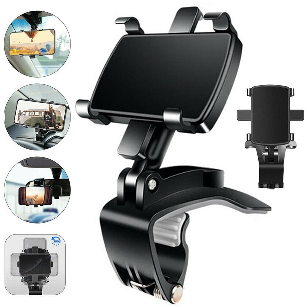 360 Degree Rotation Dashboard Phone Holder, Multipurpose Car Smartphones Mount Cell Mount Stand Suitable for 4 to 7 inch