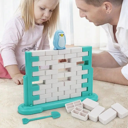 3PCS Penguin Trap Game with Fun and Safe Play Builds Logic, Hand-Eye Coordination, Easy Assembly for Kids Ages 3+