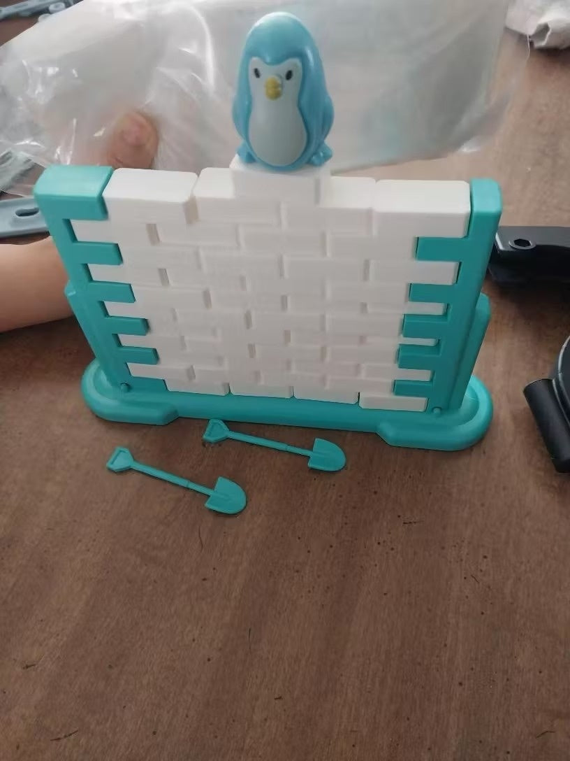 3PCS Penguin Trap Game with Fun and Safe Play Builds Logic, Hand-Eye Coordination, Easy Assembly for Kids Ages 3+