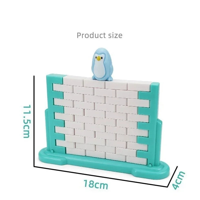 3PCS Penguin Trap Game with Fun and Safe Play Builds Logic, Hand-Eye Coordination, Easy Assembly for Kids Ages 3+