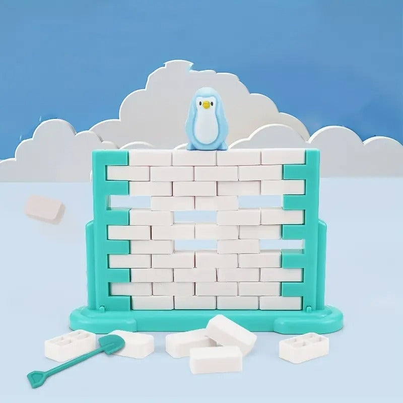 3PCS Penguin Trap Game with Fun and Safe Play Builds Logic, Hand-Eye Coordination, Easy Assembly for Kids Ages 3+