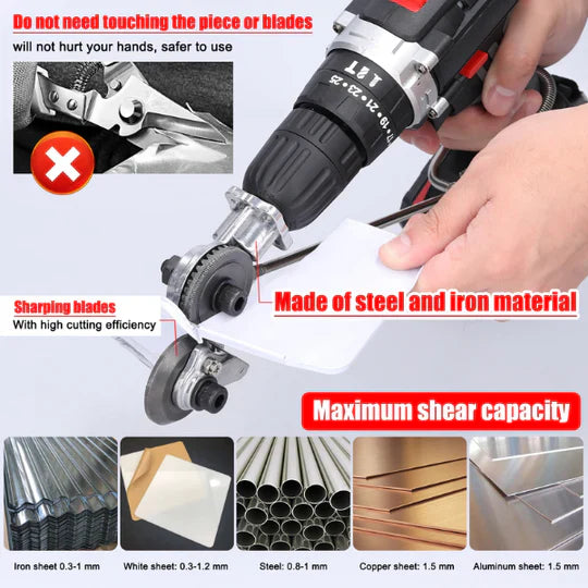 Electric Drill Refitting Plate Shears
