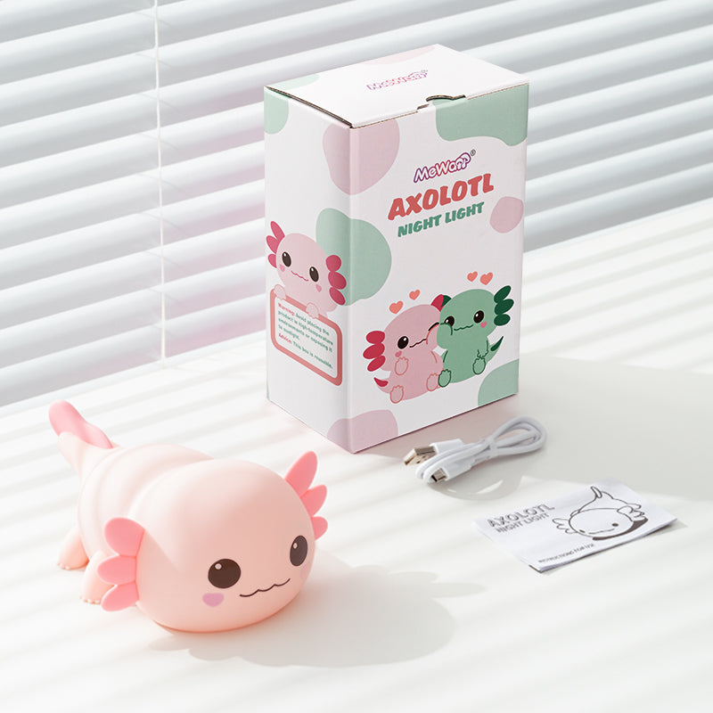 Axolotl Cute Squishy Night Light