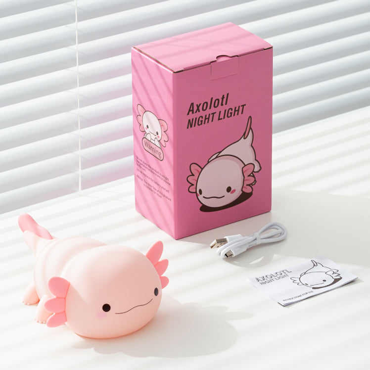 Axolotl Cute Squishy Night Light