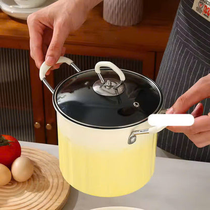 3 Litre Deep Frying Pot with Strainer – Safe Material, Compatible with Multiple Stovetops, Easy to Clean