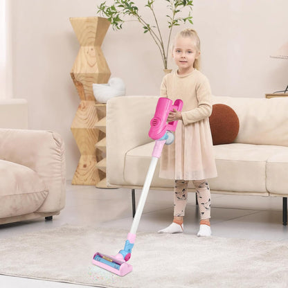 3 in 1 Electric Mini Vacuum Cleaner Toy with Simulated Suction Effect, Lights & Sounds, Safe for Ages 3+