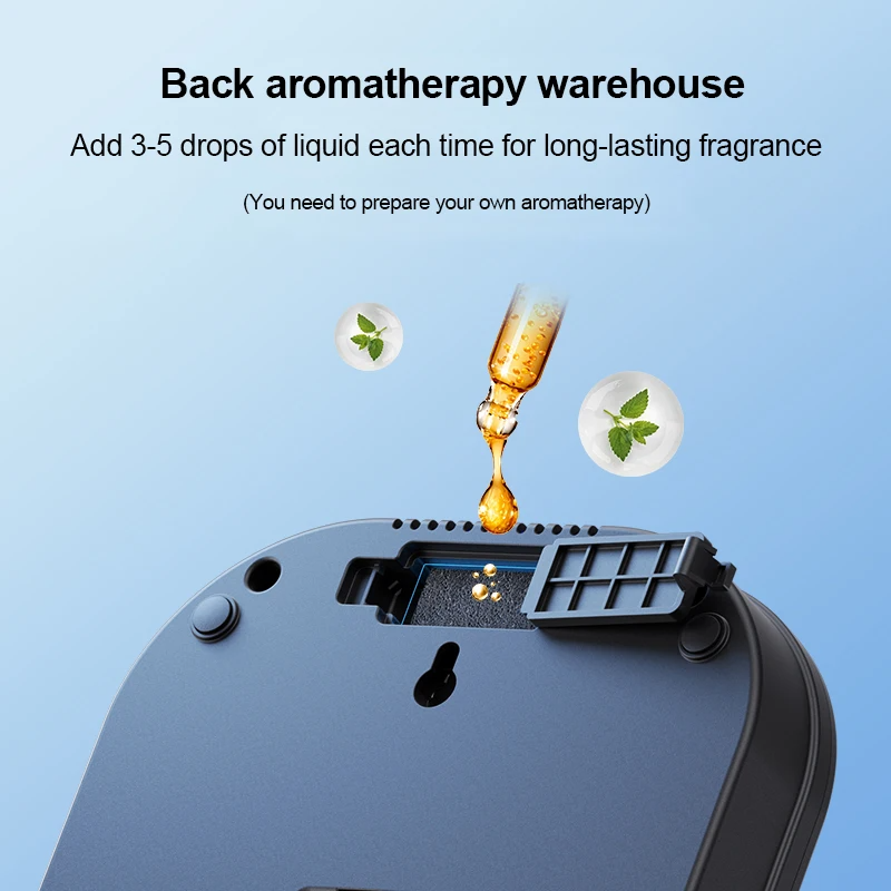 4-in-1 Air Purifier with Carbon and UV Filters for Home and Office, Aromatherapy Negative Ion