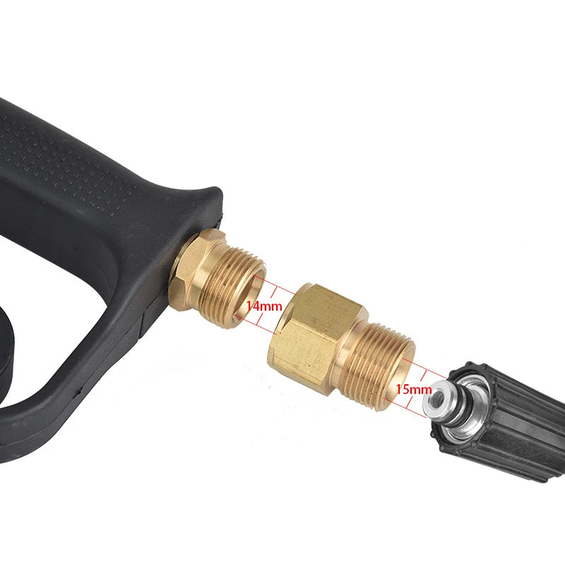 4000 PSI High-Pressure Washer Gun – Heavy-Duty Power Washer Spray Gun for Car, Patio & Driveway Cleaning
