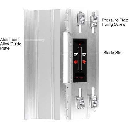 45-Degree Tile Chamfer Cutting Tool with Smooth Movement with 24 Rollers, Secure Fixing Screws