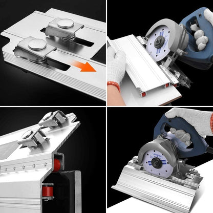 45-Degree Tile Chamfer Cutting Tool with Smooth Movement with 24 Rollers, Secure Fixing Screws