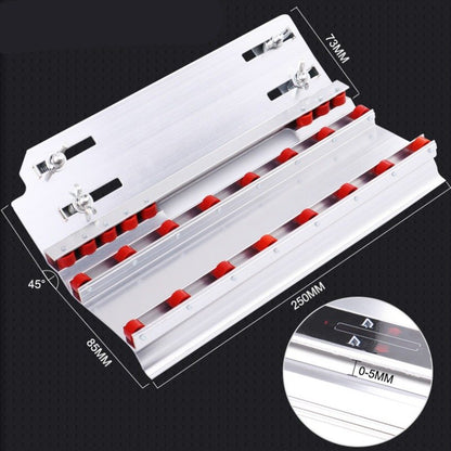 45-Degree Tile Chamfer Cutting Tool with Smooth Movement with 24 Rollers, Secure Fixing Screws
