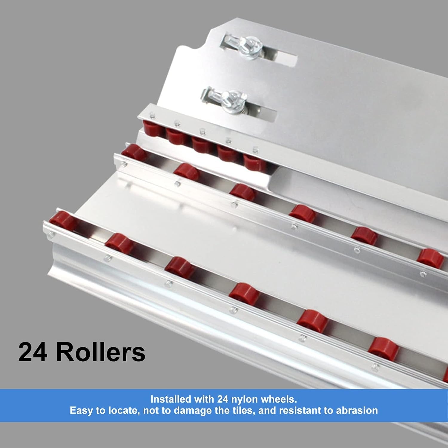 45-Degree Tile Chamfer Cutting Tool with Smooth Movement with 24 Rollers, Secure Fixing Screws