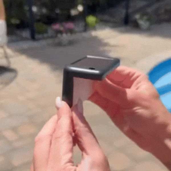 4 Pack Premium Solar Deck Lights – Outdoor, Wireless Installation, Waterproof (IP44), Durable ABS Material