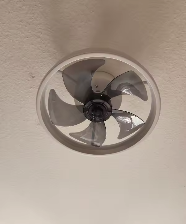 55W Multipurpose Ceiling Fan with LED Light and Remote Control, 3000K-6500K Dimmable