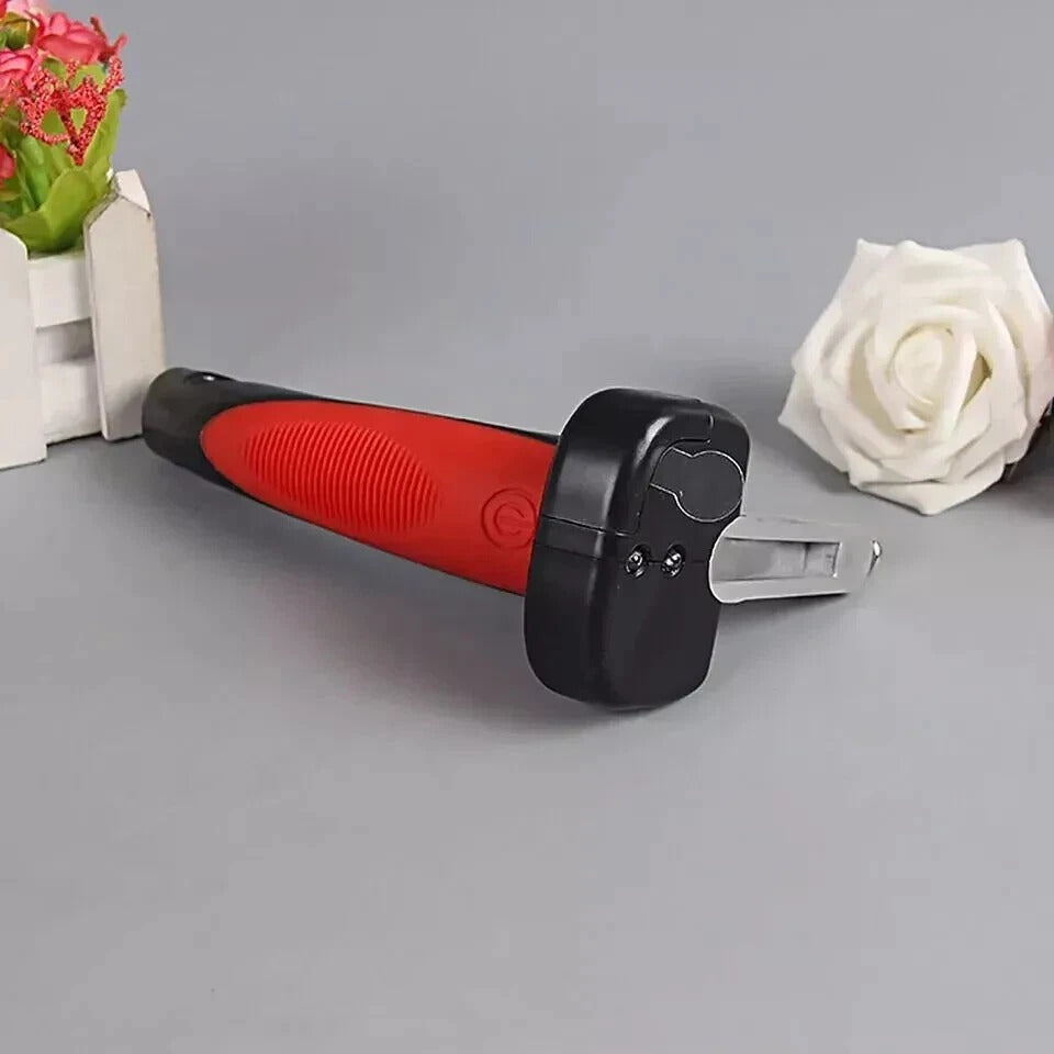 5 in 1 Car Handle Mobility Aid with Safe Window Breaker, Seatbelt Cutter, LED Flashlight for Safe Car Entrance-Exit