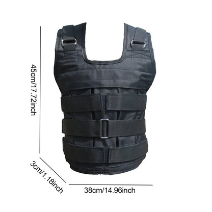 Adjustable Weighted Vest for Running, Walking and Workouts