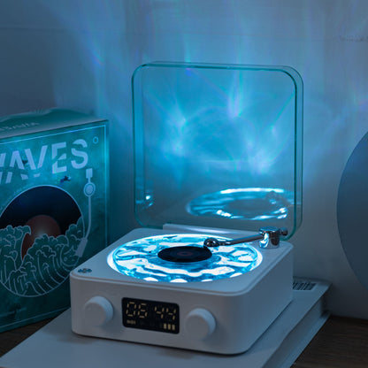 Premium Waves Retro Bluetooth Vinyl Record Player Light