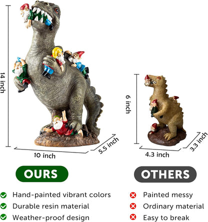 Hungry Gnomes Garden Statue