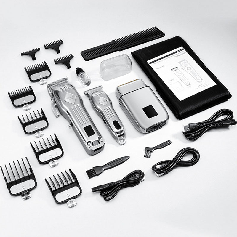 Cordless Hair Clippers Kit for Men
