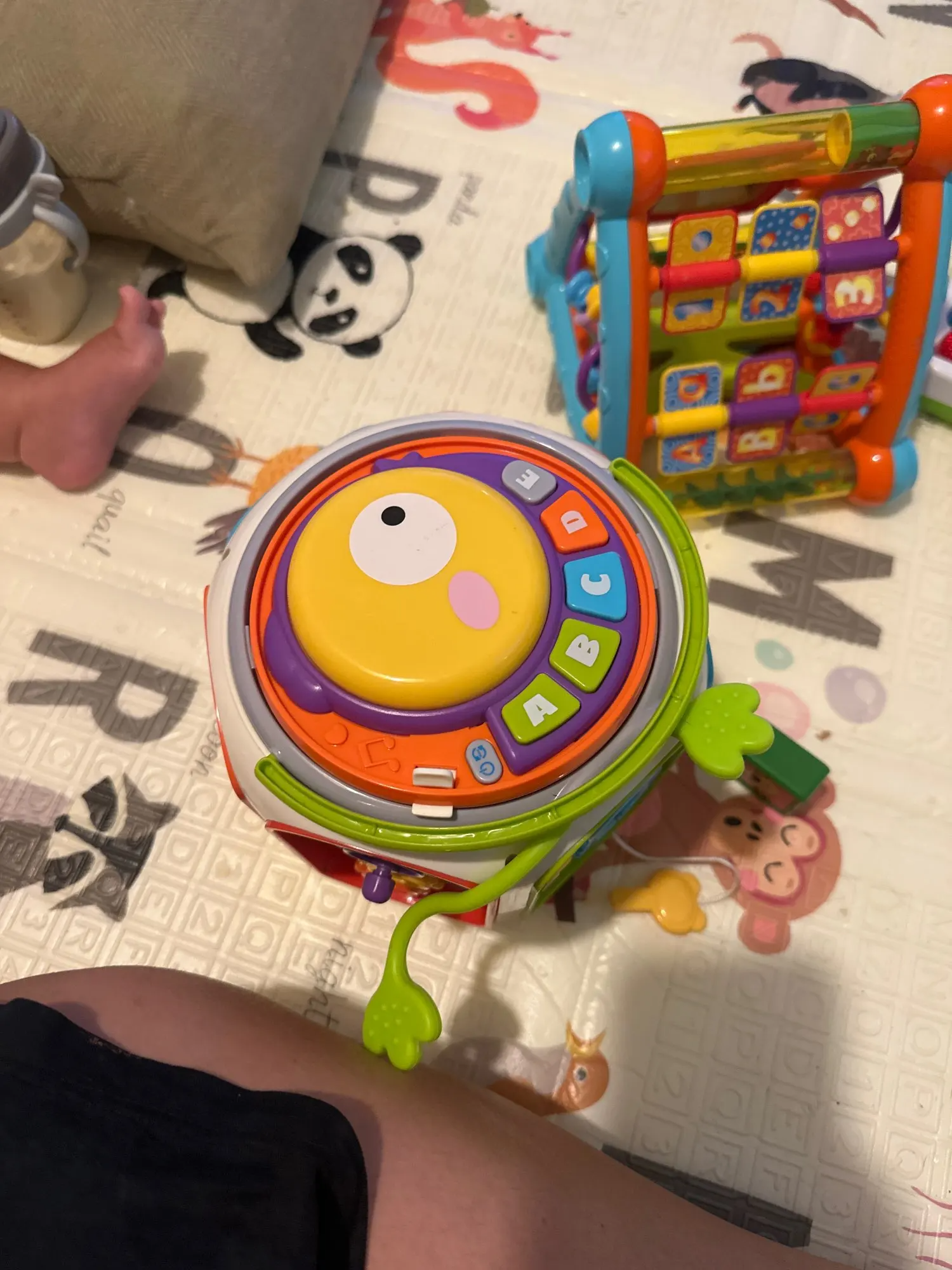 9-in-1 Educational Baby Toy with Upbeat Music, Flashing Lights, Safe Toy for Toddlers 12+ Months