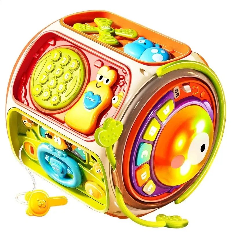 9-in-1 Educational Baby Toy with Upbeat Music, Flashing Lights, Safe Toy for Toddlers 12+ Months