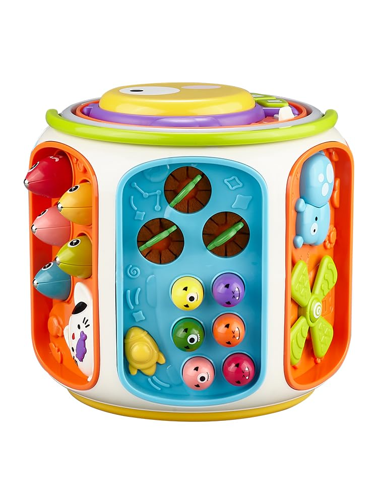 9-in-1 Educational Baby Toy with Upbeat Music, Flashing Lights, Safe Toy for Toddlers 12+ Months