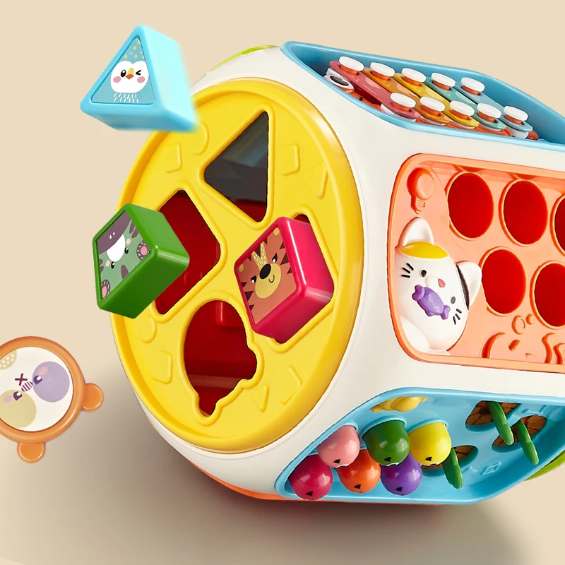 9-in-1 Educational Baby Toy with Upbeat Music, Flashing Lights, Safe Toy for Toddlers 12+ Months