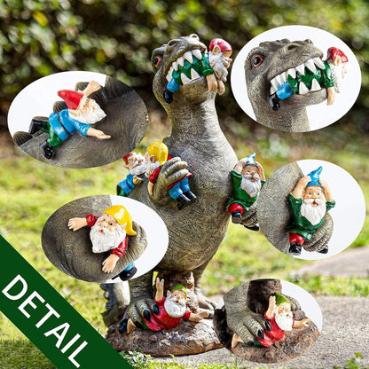 Hungry Gnomes Garden Statue