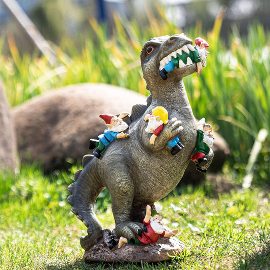 Hungry Gnomes Garden Statue