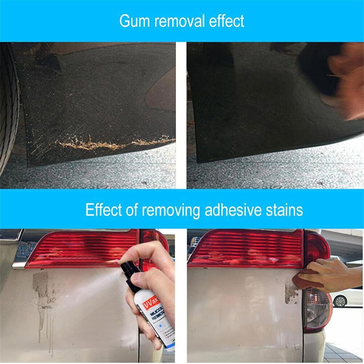 Adhesive Removal Cleaning Solution with Softens Sticky Substances, Safe on Surfaces and Pleasant Smell