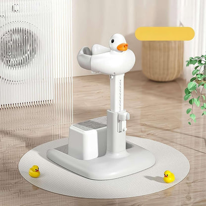 Adjustable Baby Bath Support Stand With Height Adjustable, Anti-Slip, Compact, Secure Shower Head Holder for Ages 6 month+