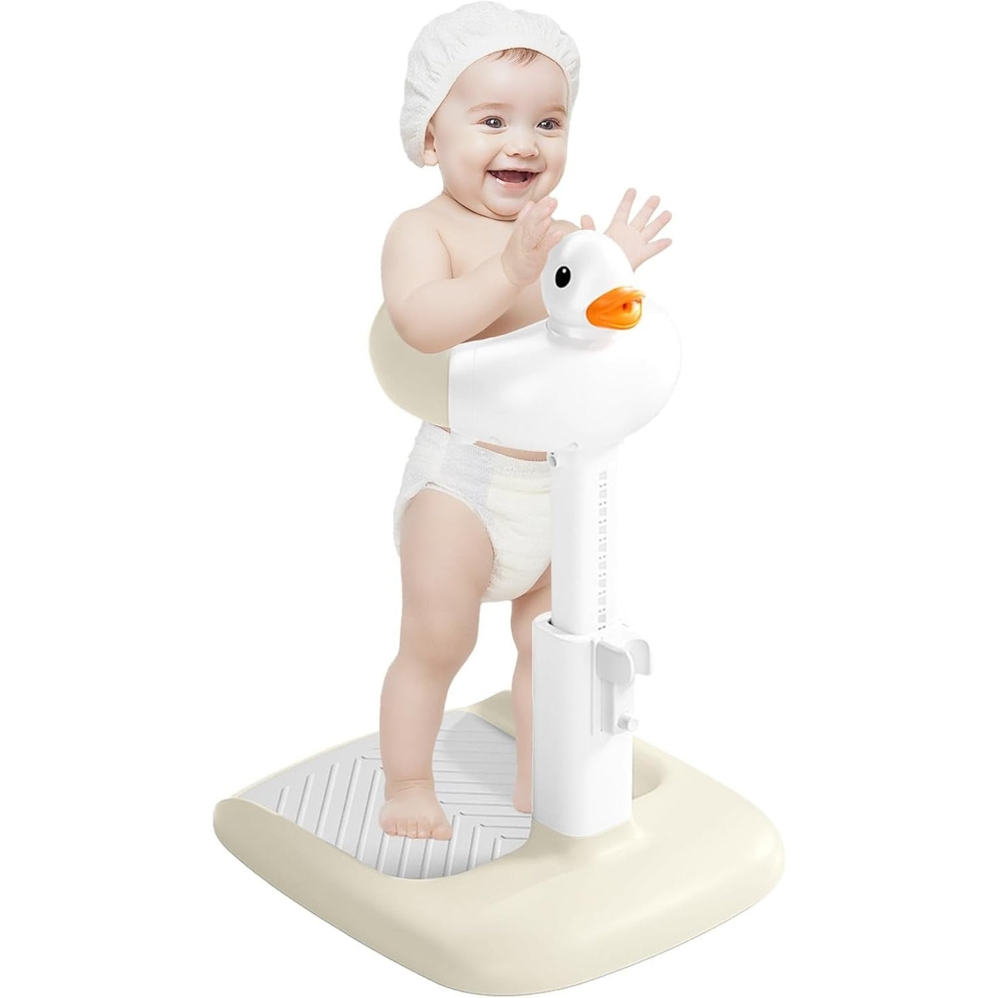 Adjustable Baby Bath Support Stand With Height Adjustable, Anti-Slip, Compact, Secure Shower Head Holder for Ages 6 month+