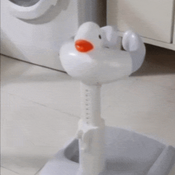 Adjustable Baby Bath Support Stand With Height Adjustable, Anti-Slip, Compact, Secure Shower Head Holder for Ages 6 month+