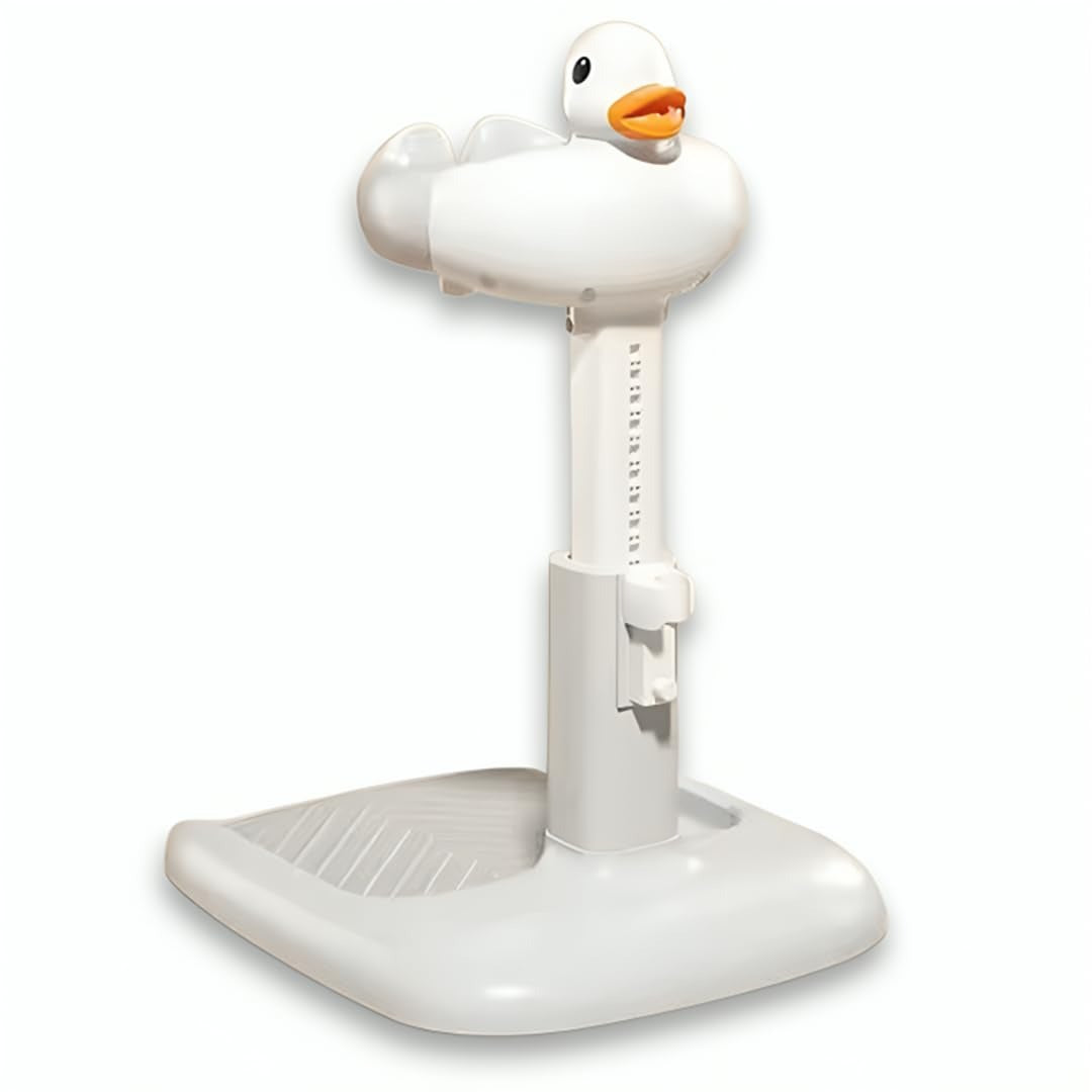 Adjustable Baby Bath Support Stand With Height Adjustable, Anti-Slip, Compact, Secure Shower Head Holder for Ages 6 month+