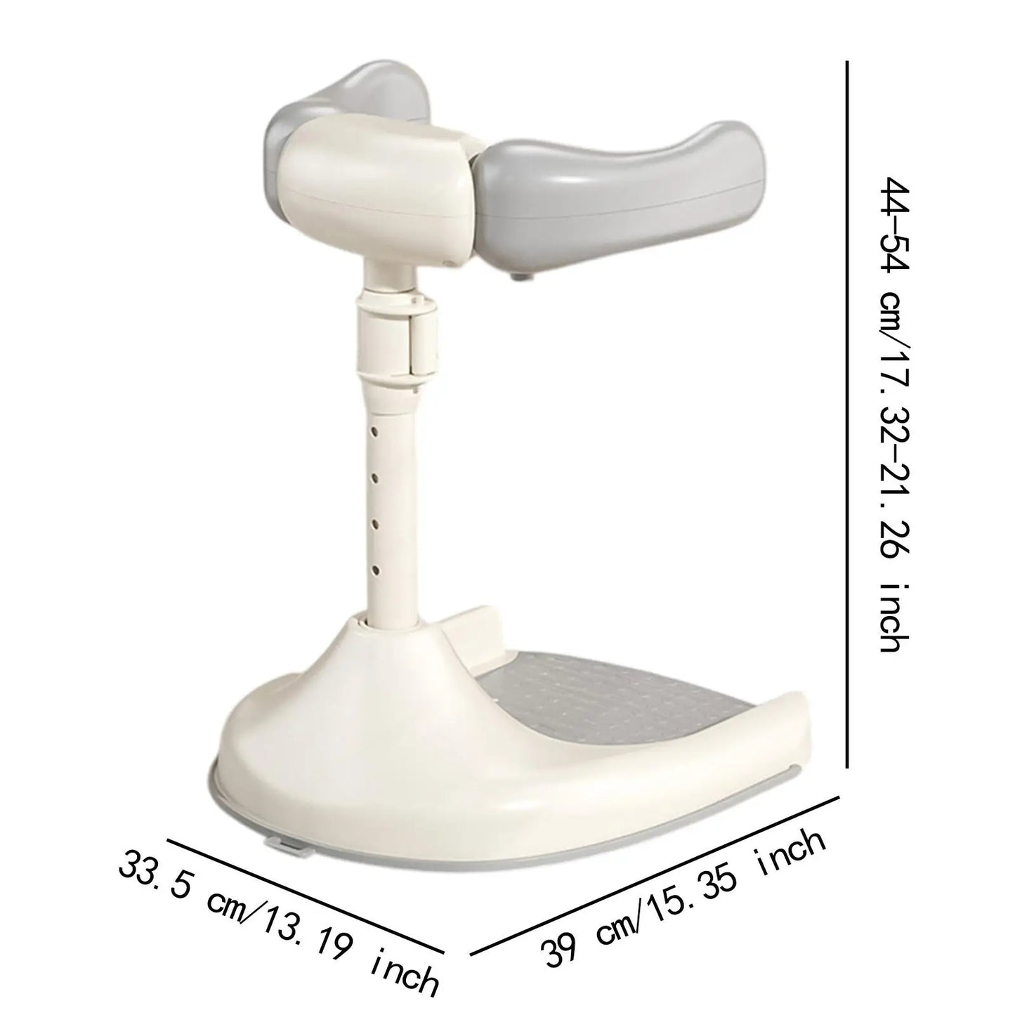 Adjustable Baby Bath Support Stand With Height Adjustable, Anti-Slip, Compact, Secure Shower Head Holder for Ages 6 month+