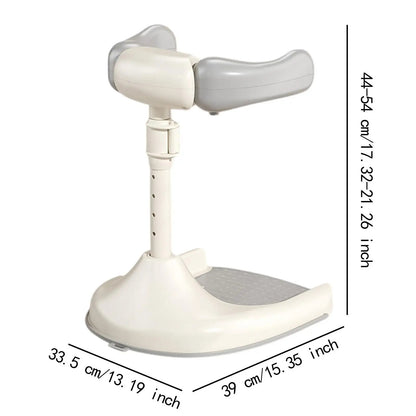 Adjustable Baby Bath Support Stand With Height Adjustable, Anti-Slip, Compact, Secure Shower Head Holder for Ages 6 month+