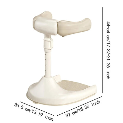 Adjustable Baby Bath Support Stand With Height Adjustable, Anti-Slip, Compact, Secure Shower Head Holder for Ages 6 month+