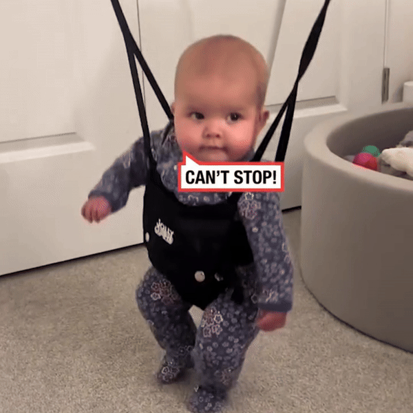 Adjustable Baby Doorway Swing Toy – Safe Indoor Swing for Babies & Toddlers 6 Months+