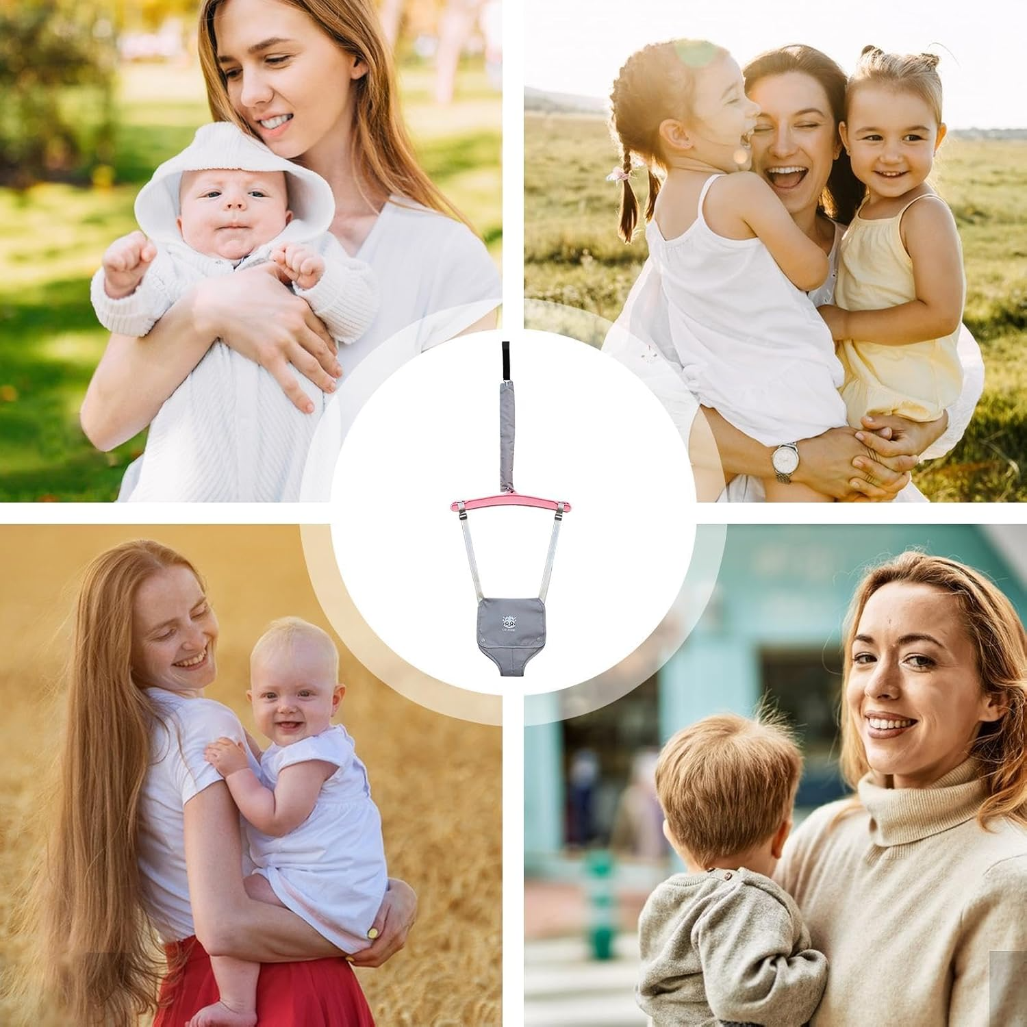 Adjustable Baby Doorway Swing Toy – Safe Indoor Swing for Babies & Toddlers 6 Months+