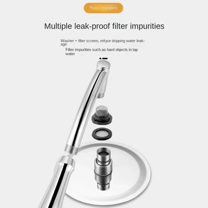 Adjustable Shower Head with Wall Mount, Anti-Clog Design, Safe Materials, Easy to Install and Use