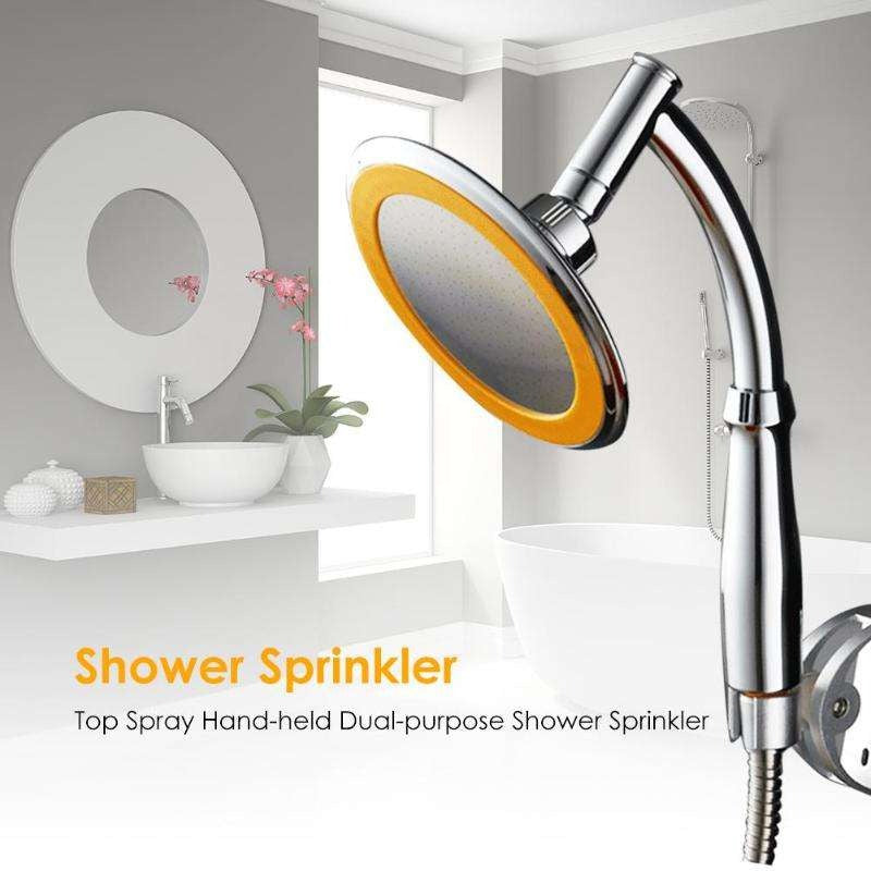 Adjustable Shower Head with Wall Mount, Anti-Clog Design, Safe Materials, Easy to Install and Use