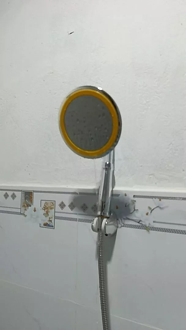 Adjustable Shower Head with Wall Mount, Anti-Clog Design, Safe Materials, Easy to Install and Use